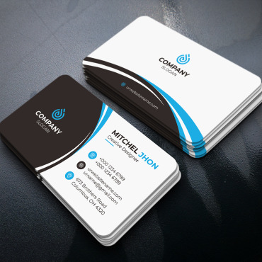 Business Blue Corporate Identity 410018