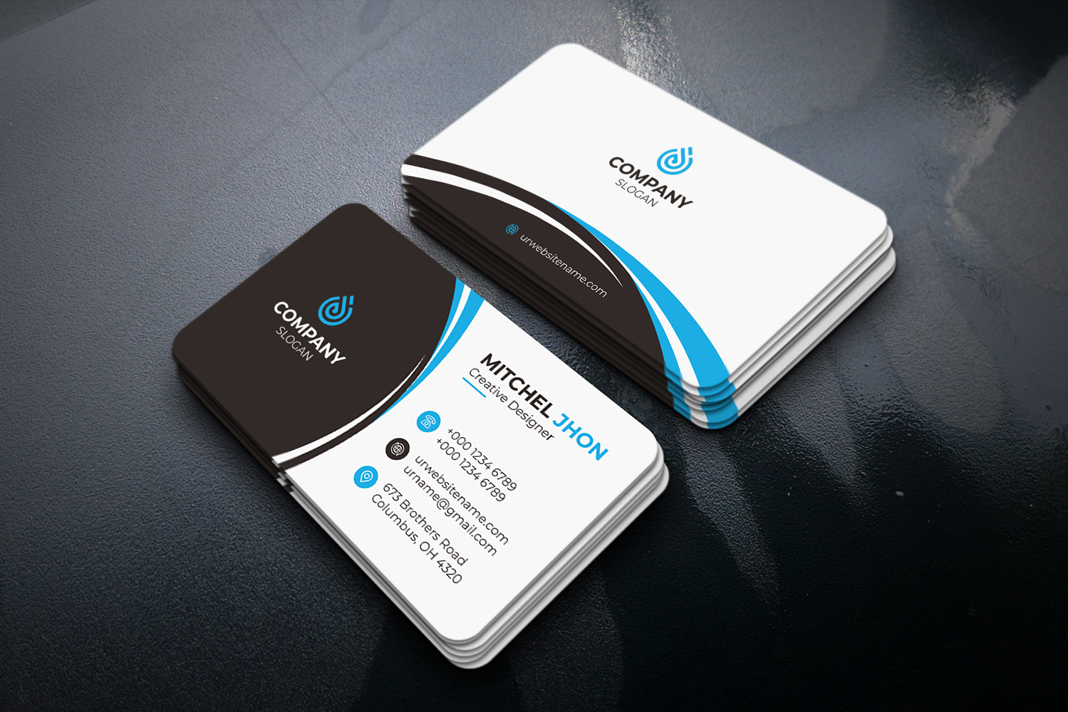 Corporate Business Card 223