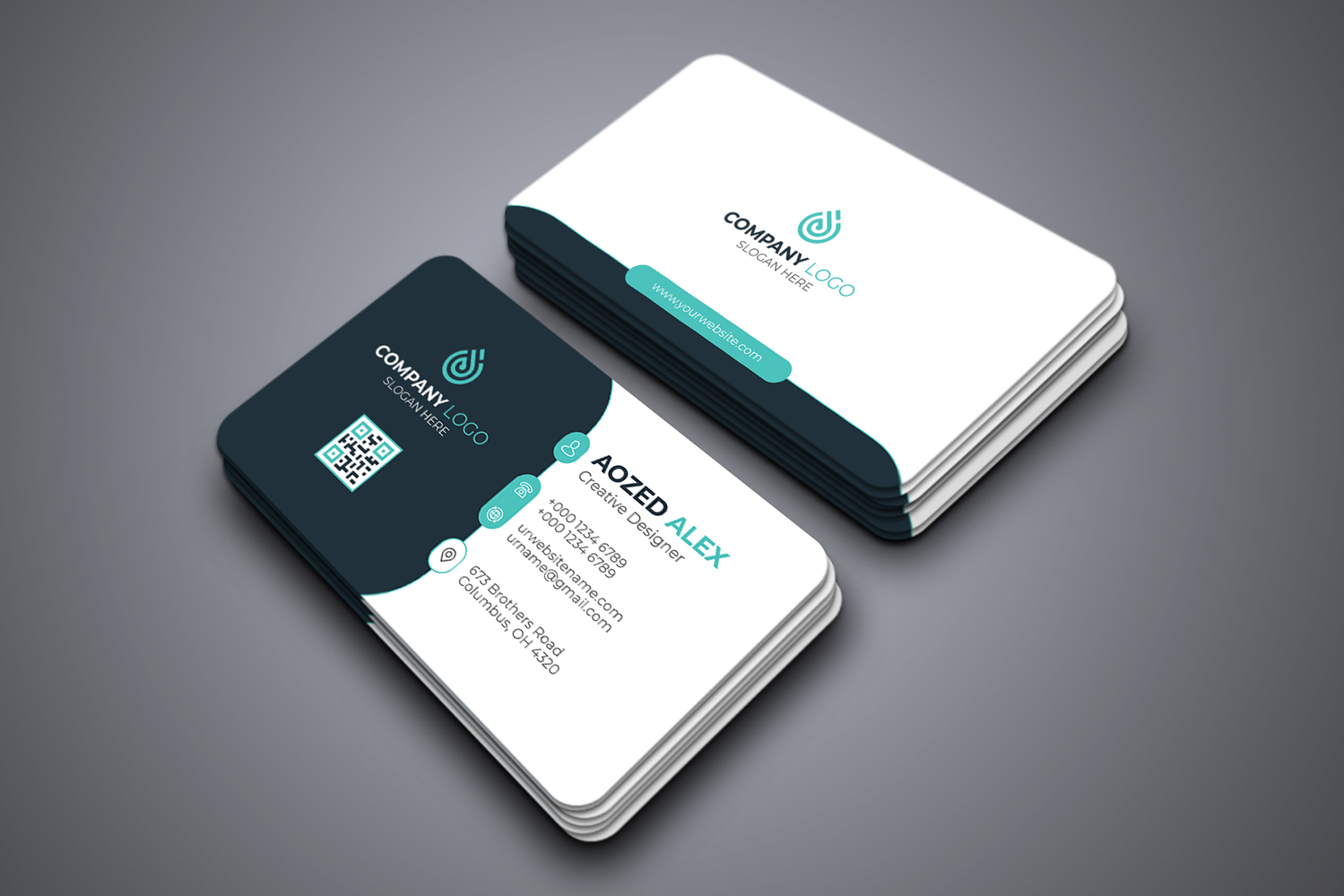 Corporate Business Card 232