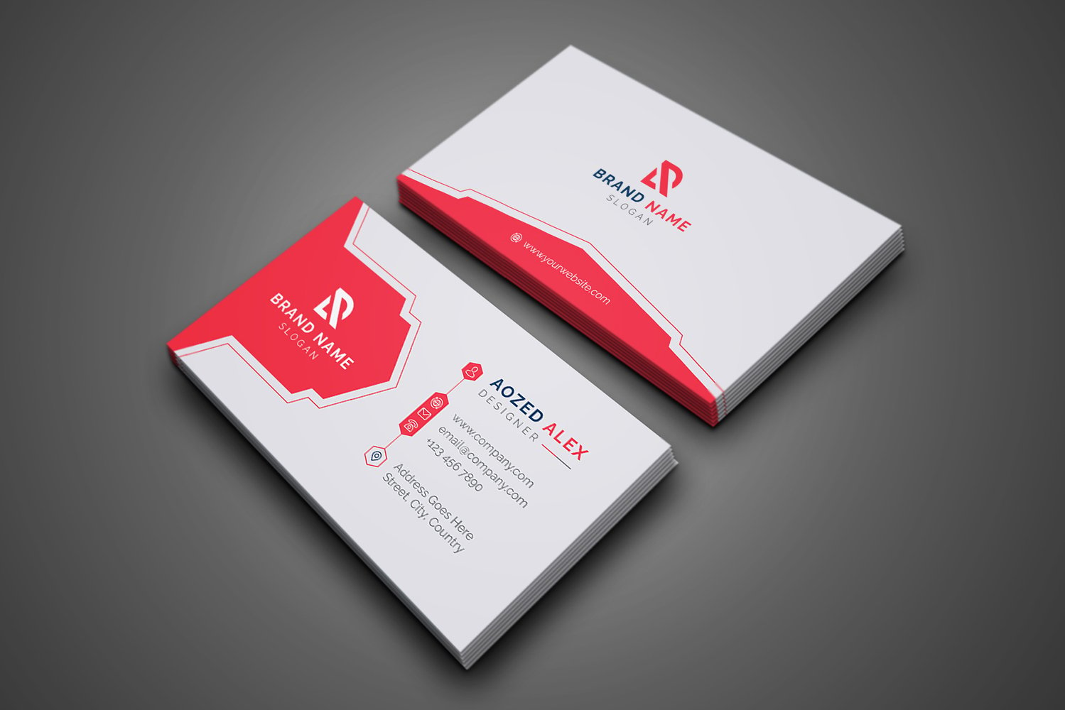 Corporate Business Card 240