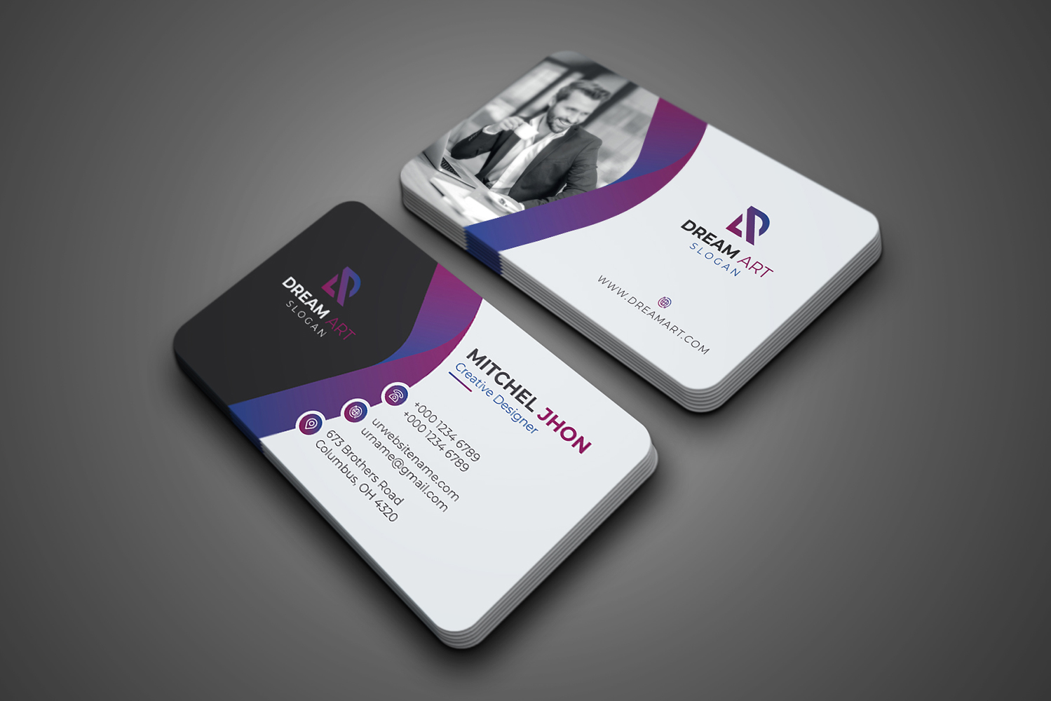 Corporate Business Card 242