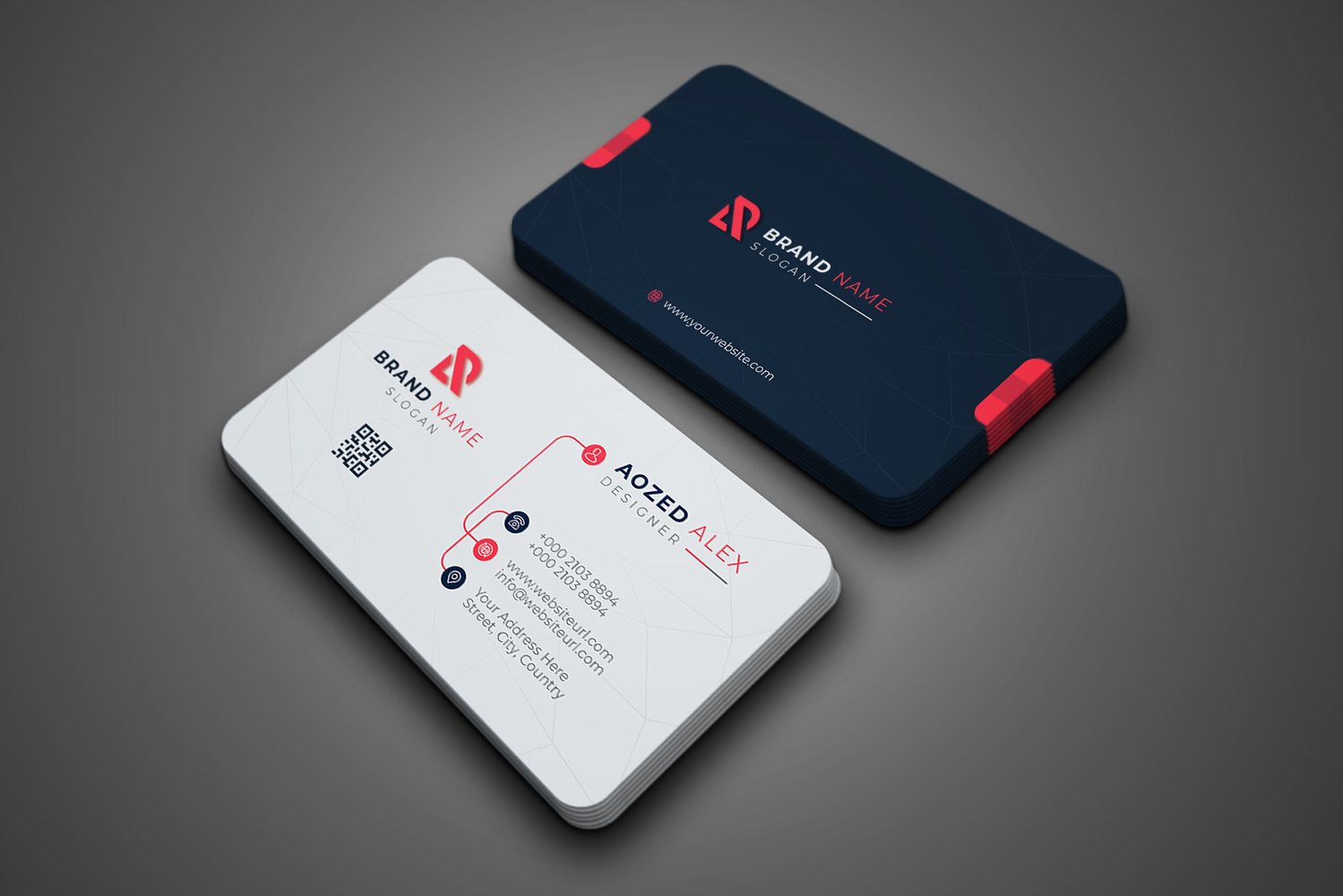 Corporate Business Card 243