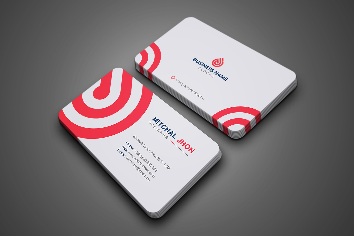 Corporate Business Card 245