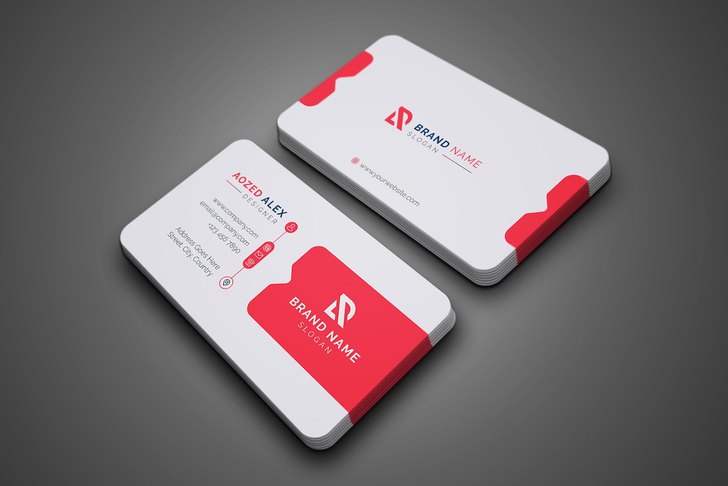 Corporate Business Card 246