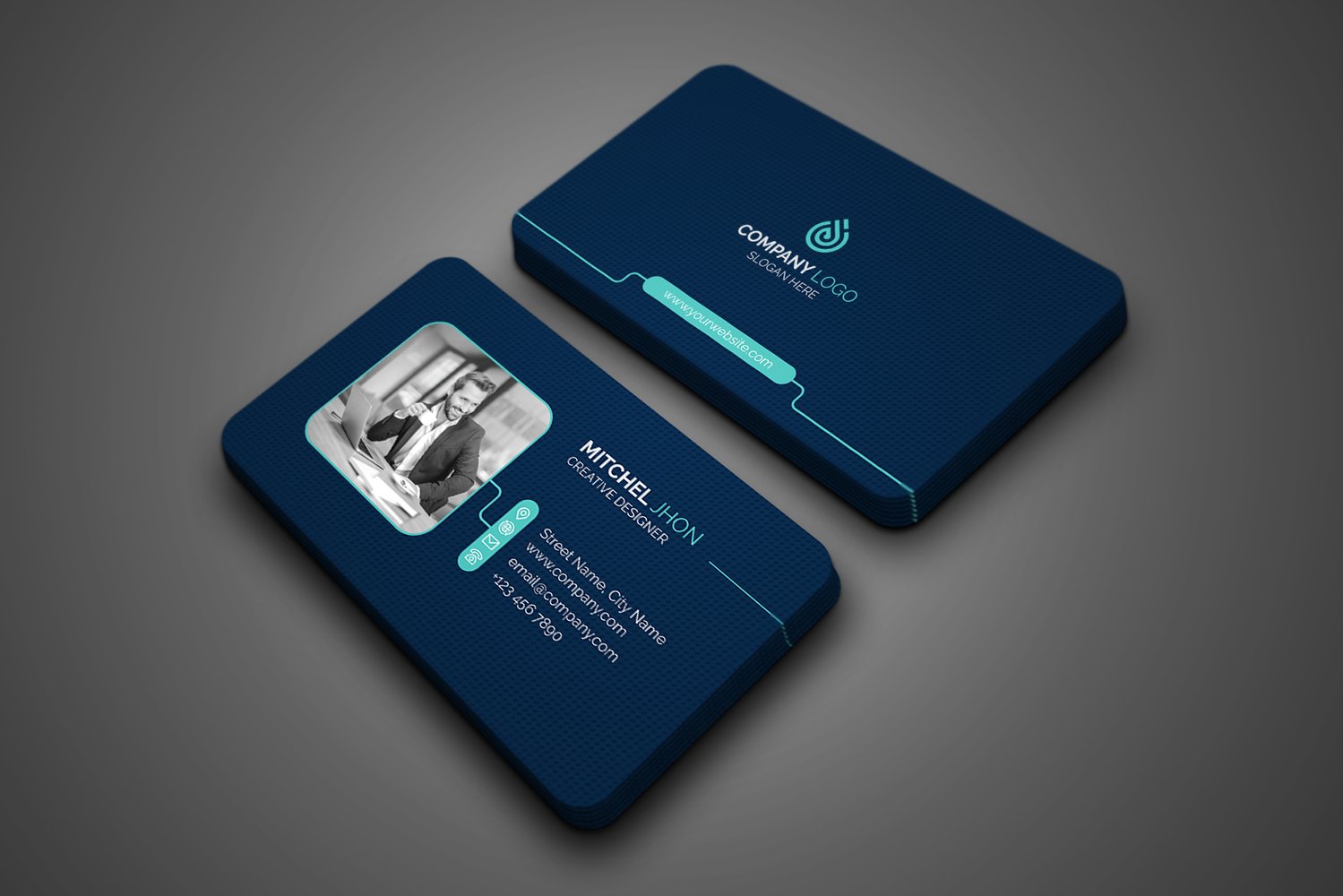 Corporate Business Card 255