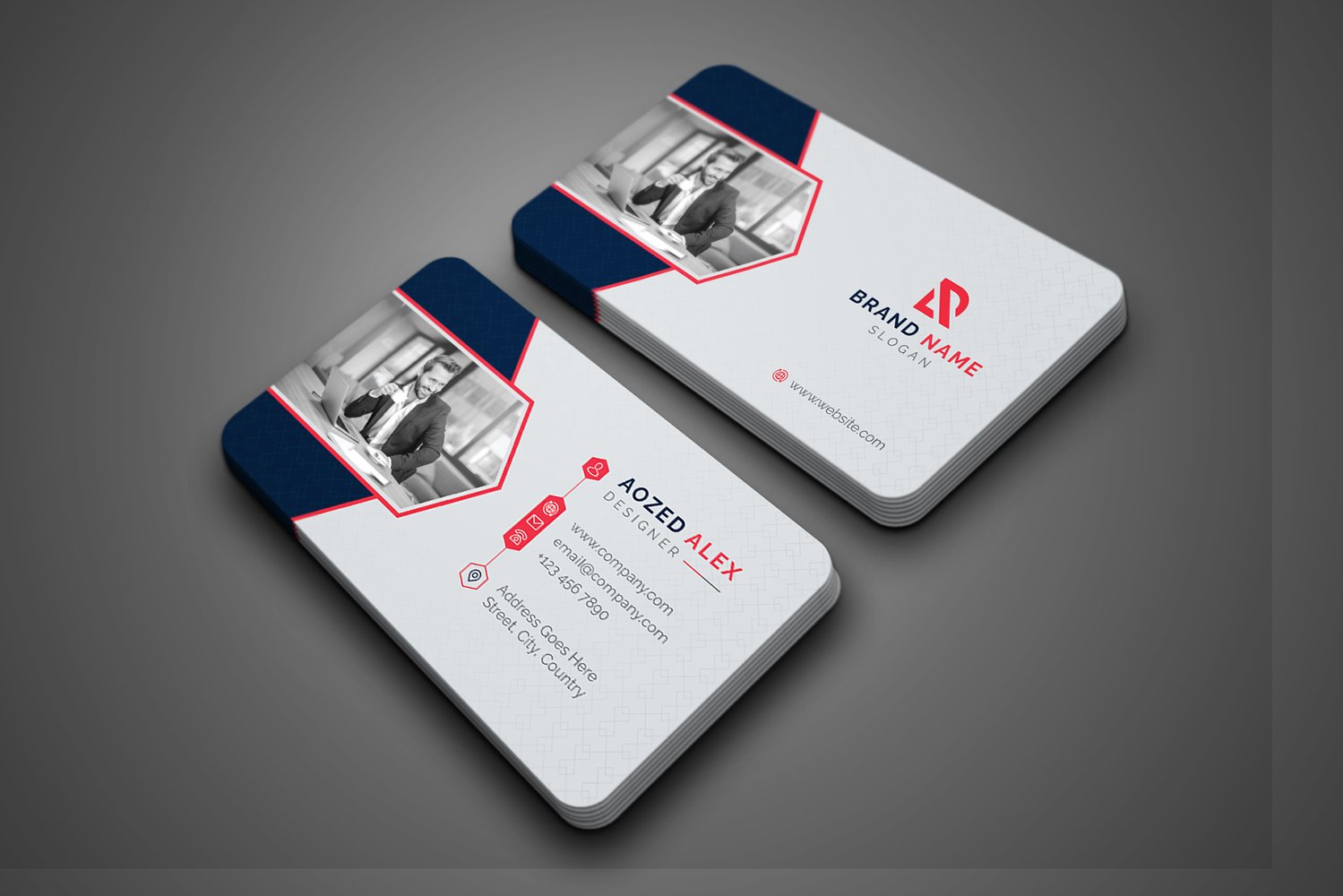 Corporate Business Card 266