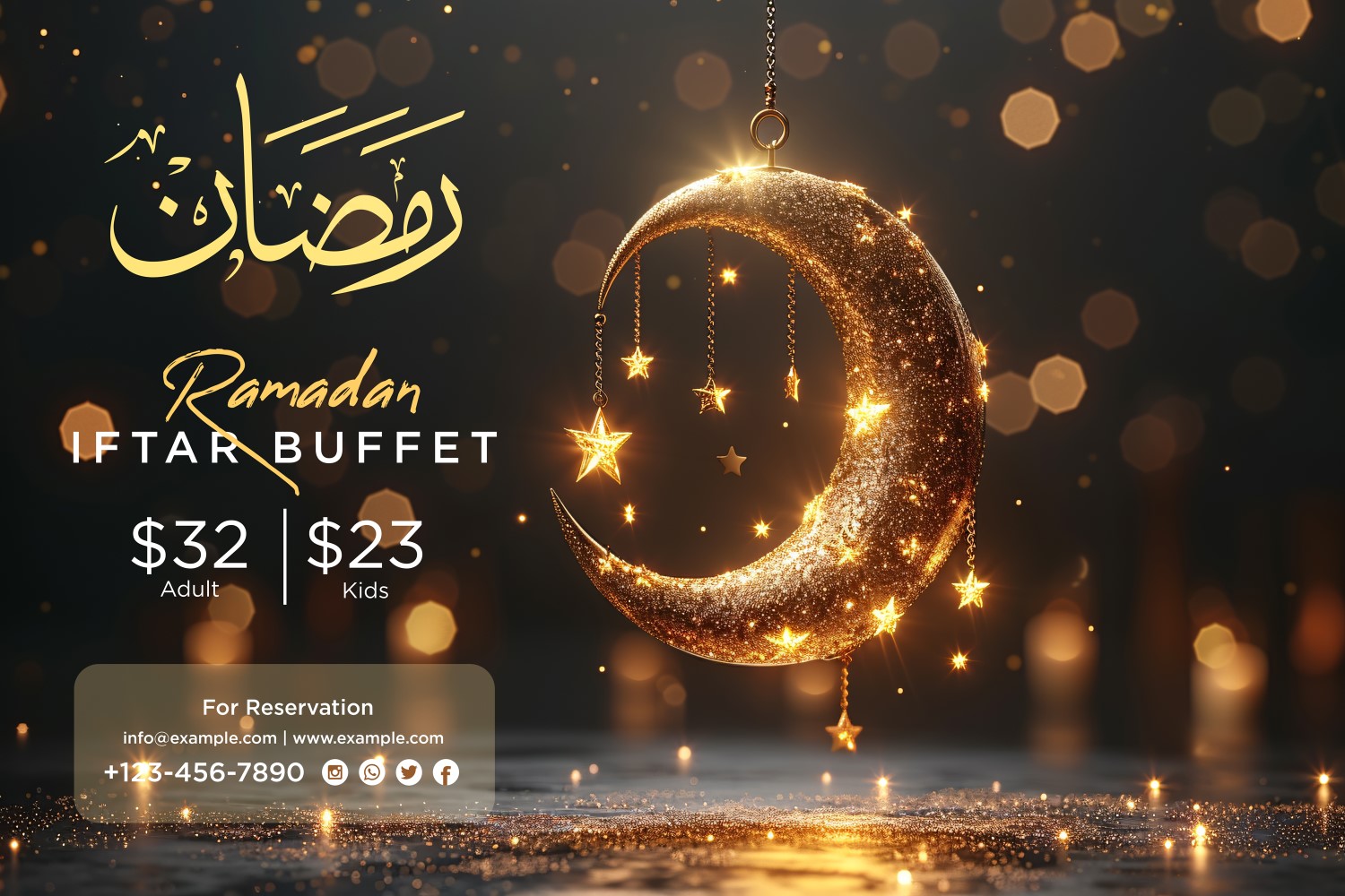Ramadan Iftar Buffet Banner Design Template 73