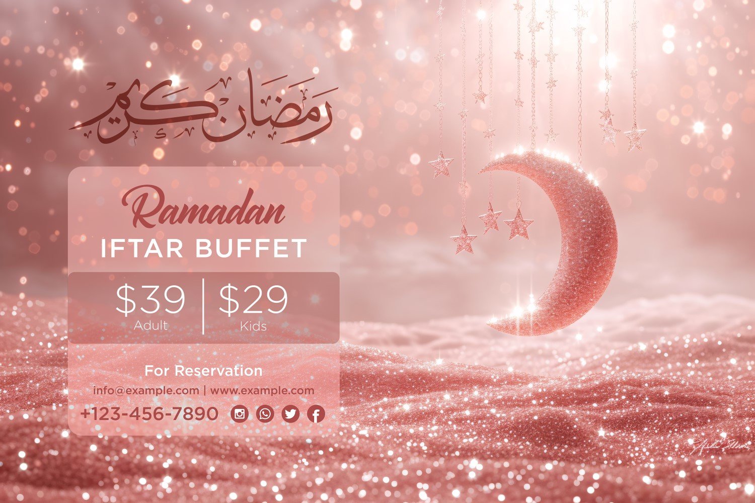 Ramadan Iftar Buffet Banner Design Template 95