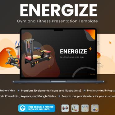 Gym Individual PowerPoint Templates 410414