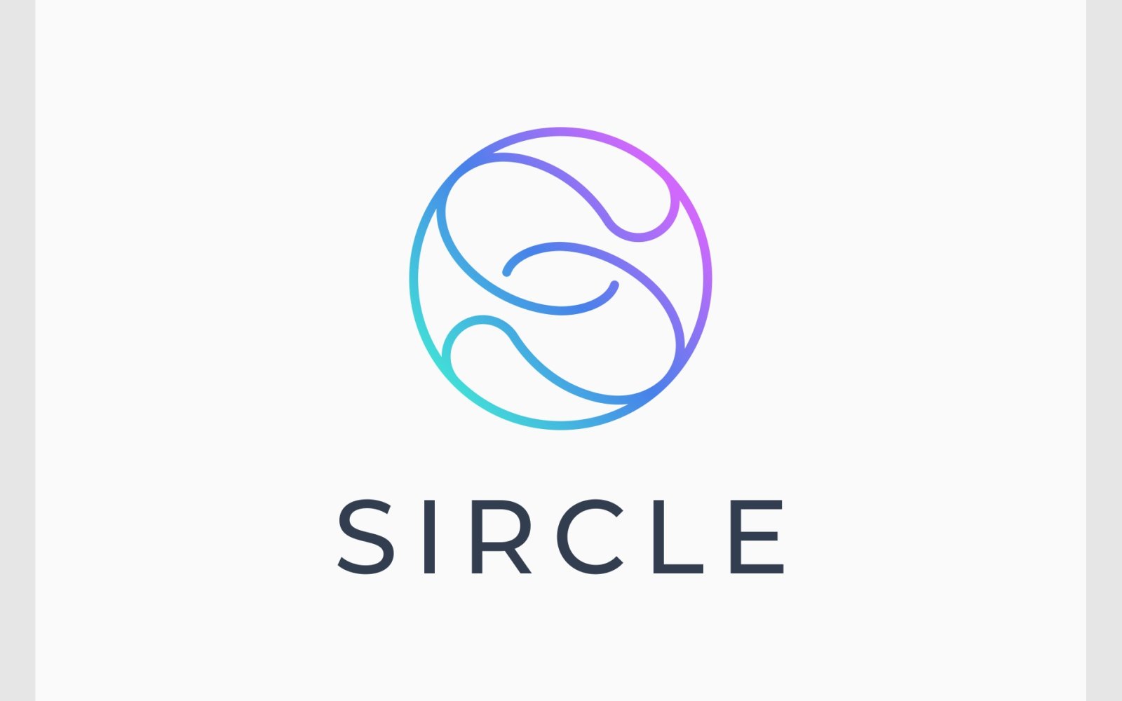 Letter S Circle Round Logo