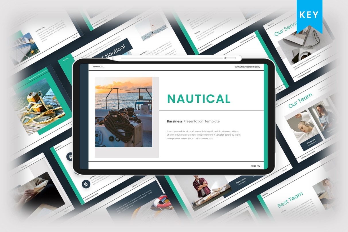 Nautical - Business Keynote Template