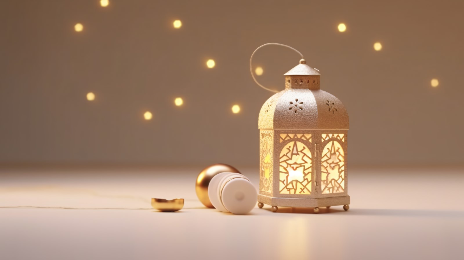 Eid ul adha Islamic background lantern 02