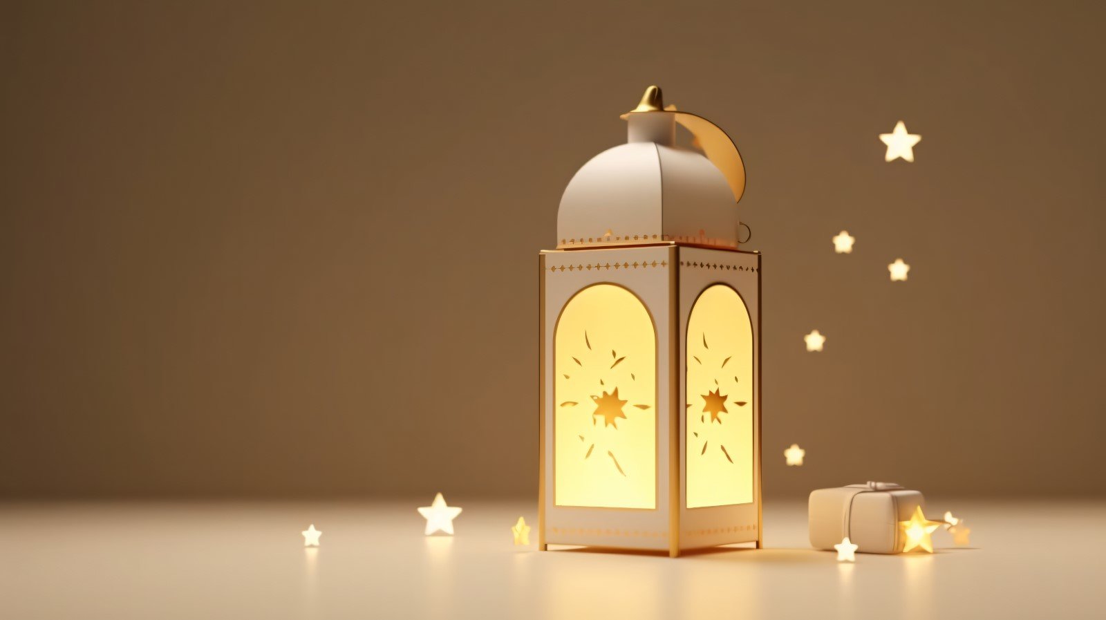 Eid ul adha Islamic background, gold close up lantern 06