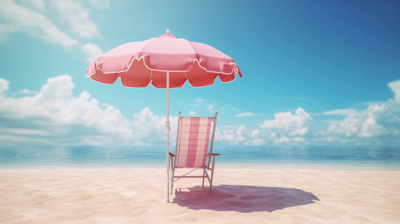 Beach summer Outdoor Beach chair with umbrella 082