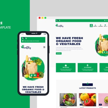 Agriculture Farming Landing Page Templates 411503