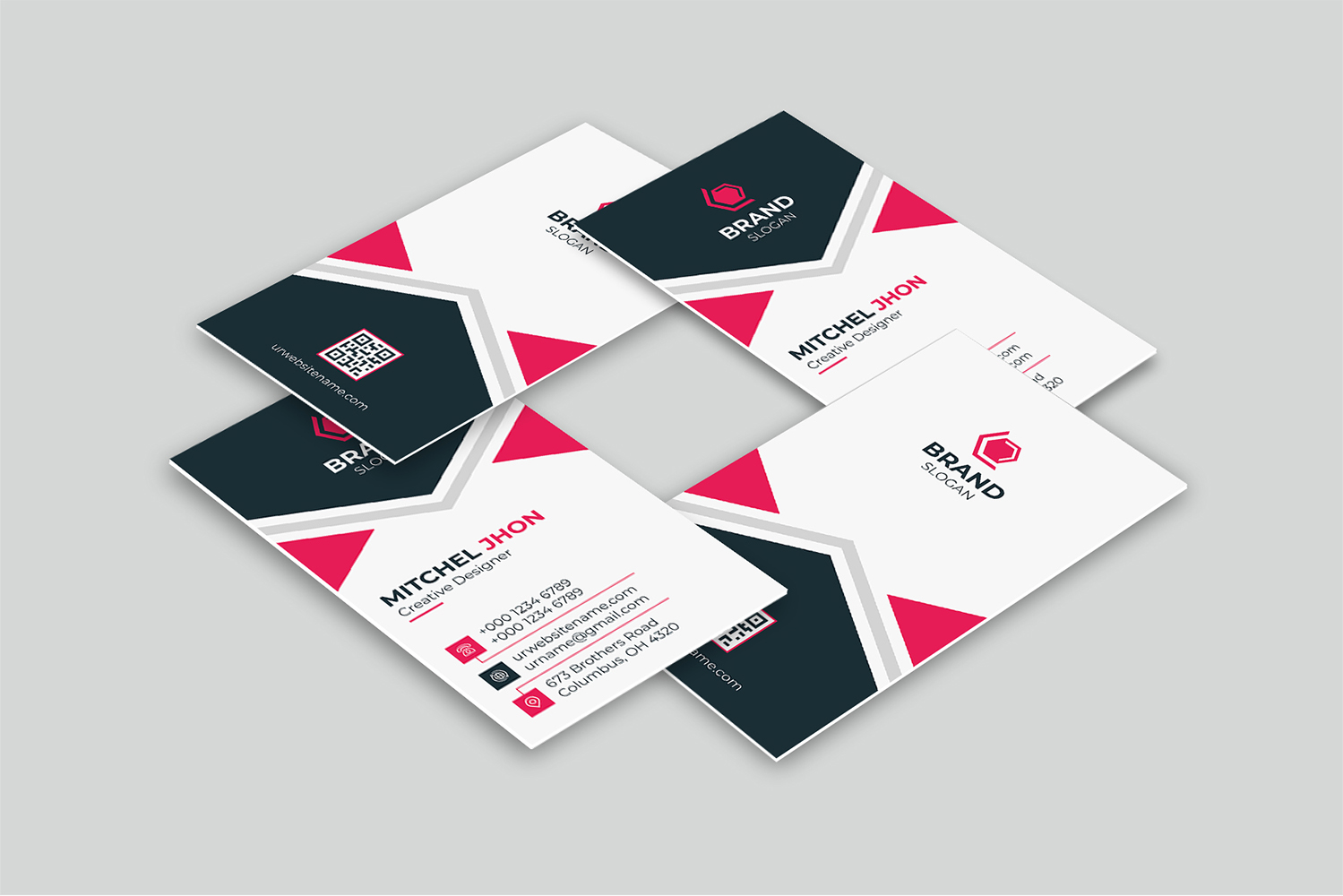 Corporate Business Card 114