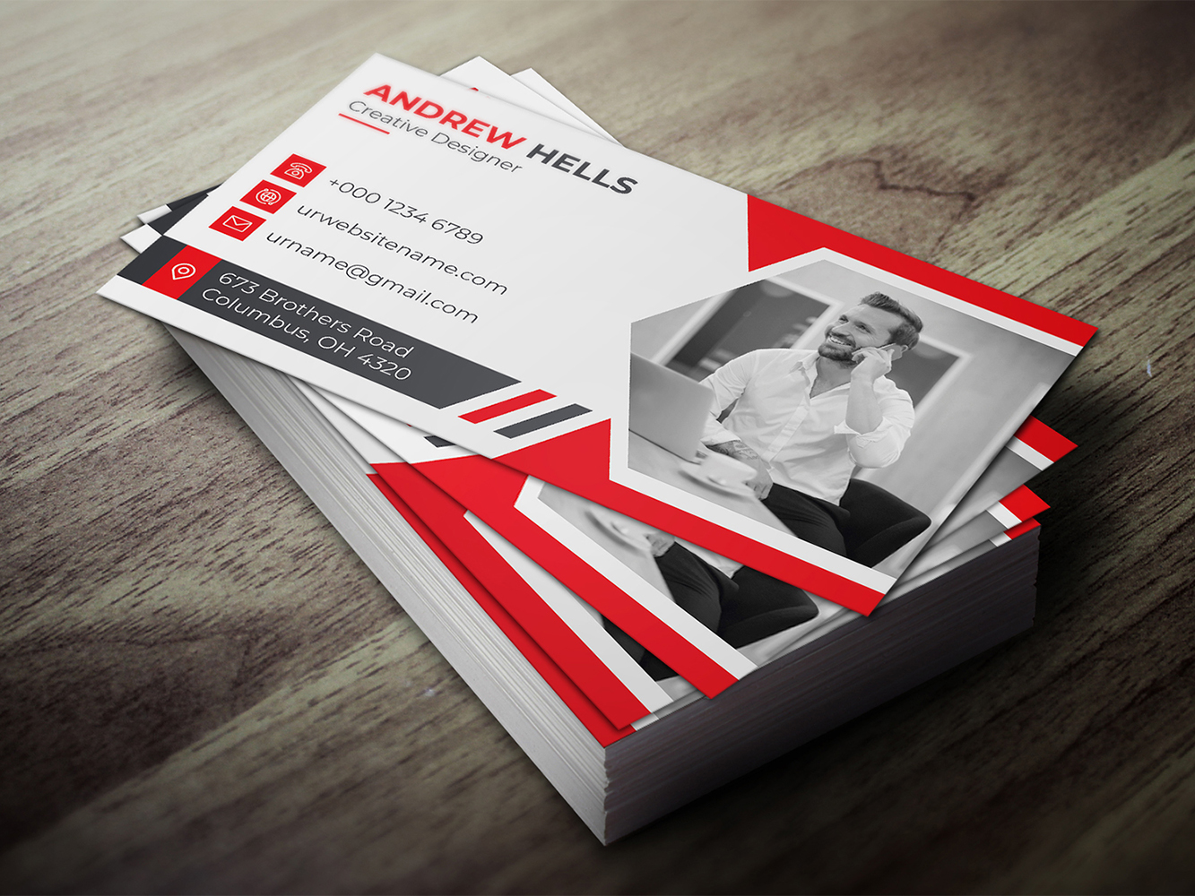 Corporate Business Card 116