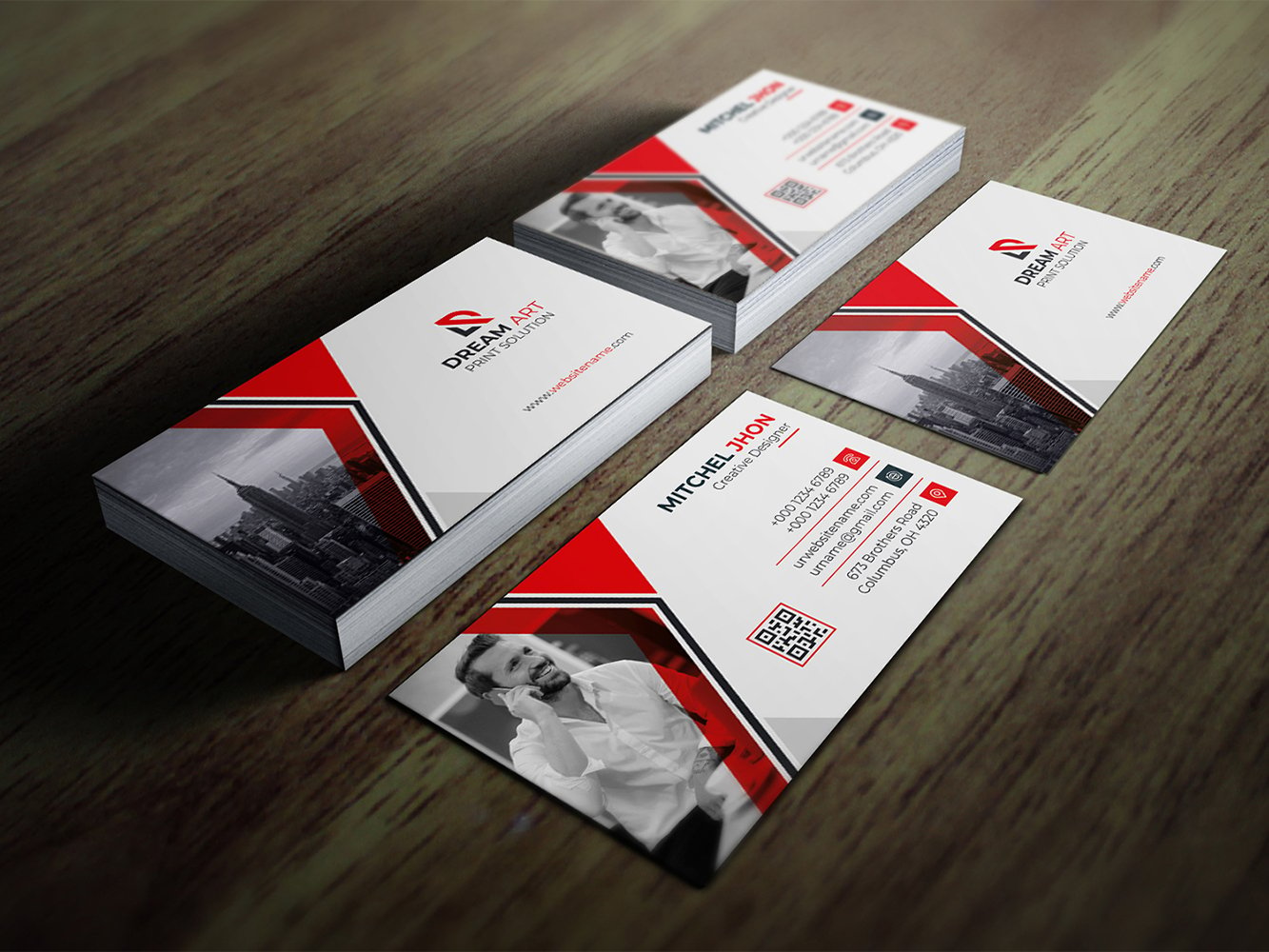 Corporate Business Card 122