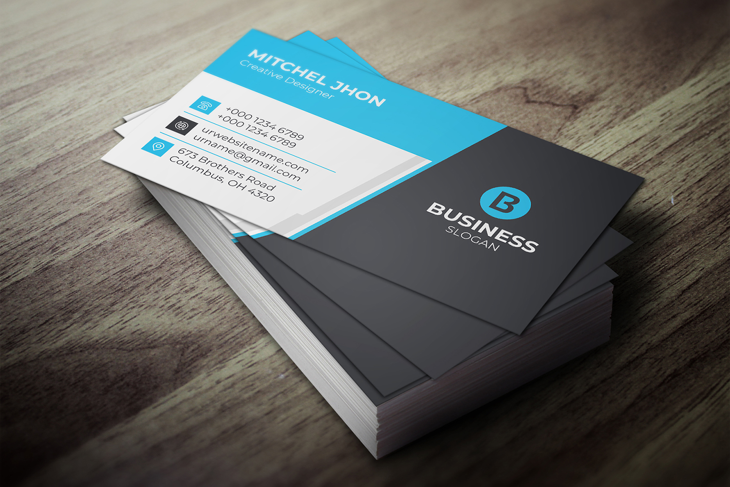 Corporate Business Card 123