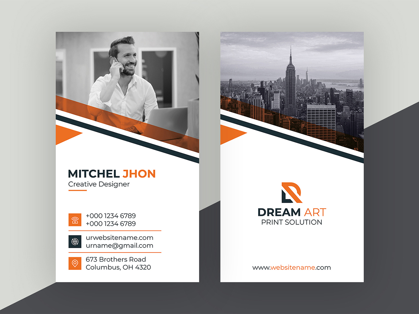 Corporate Business Card 124