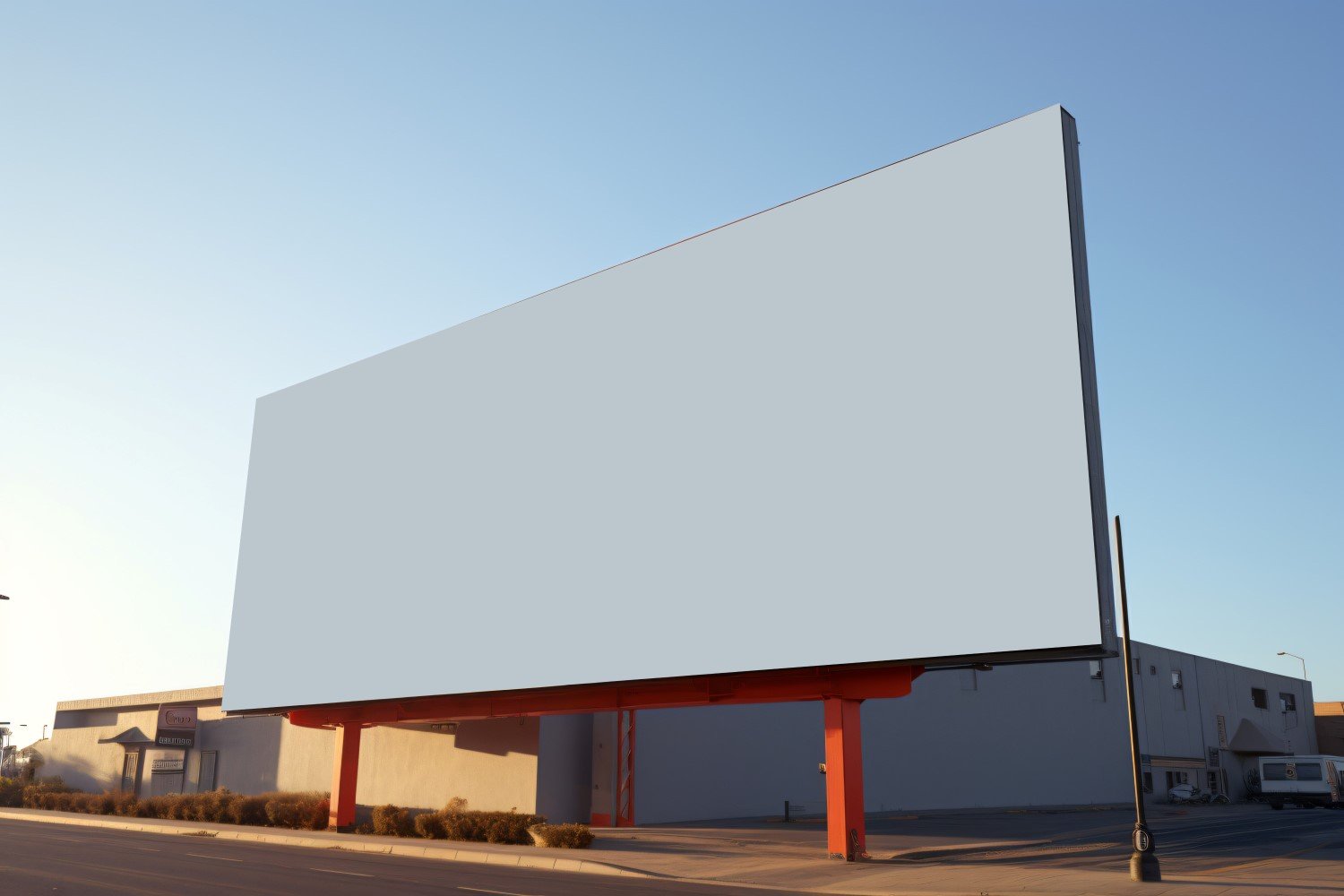 Roadside Billboard Advertisement Mockup 20