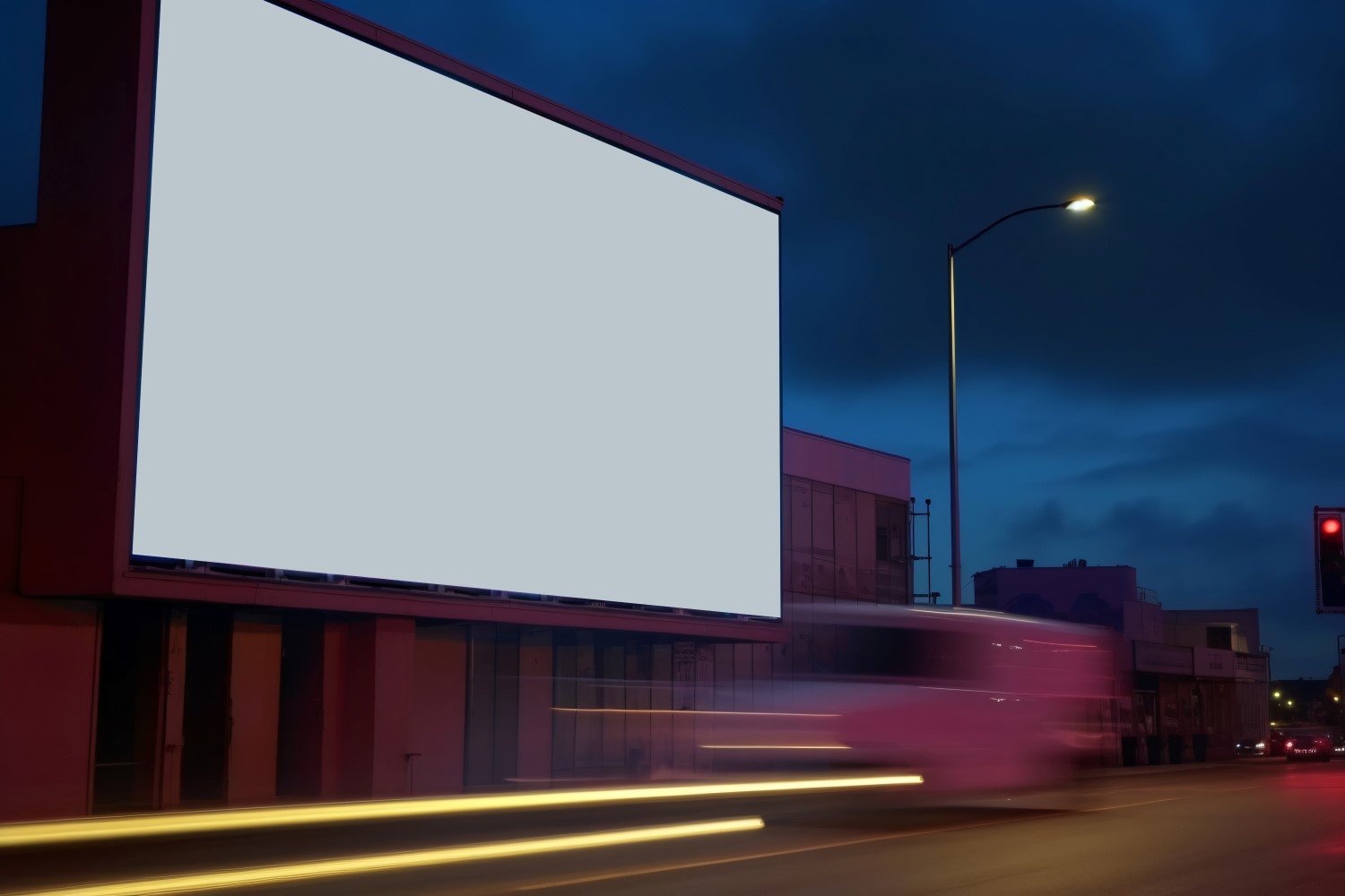 Roadside Billboard Advertisement Mockup 90