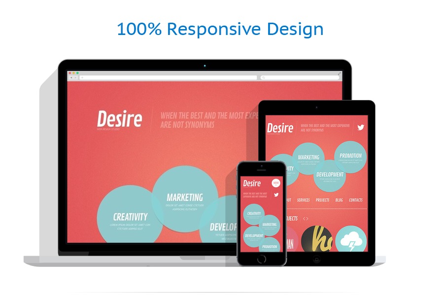 Design Studio Responsive Website Template #41211