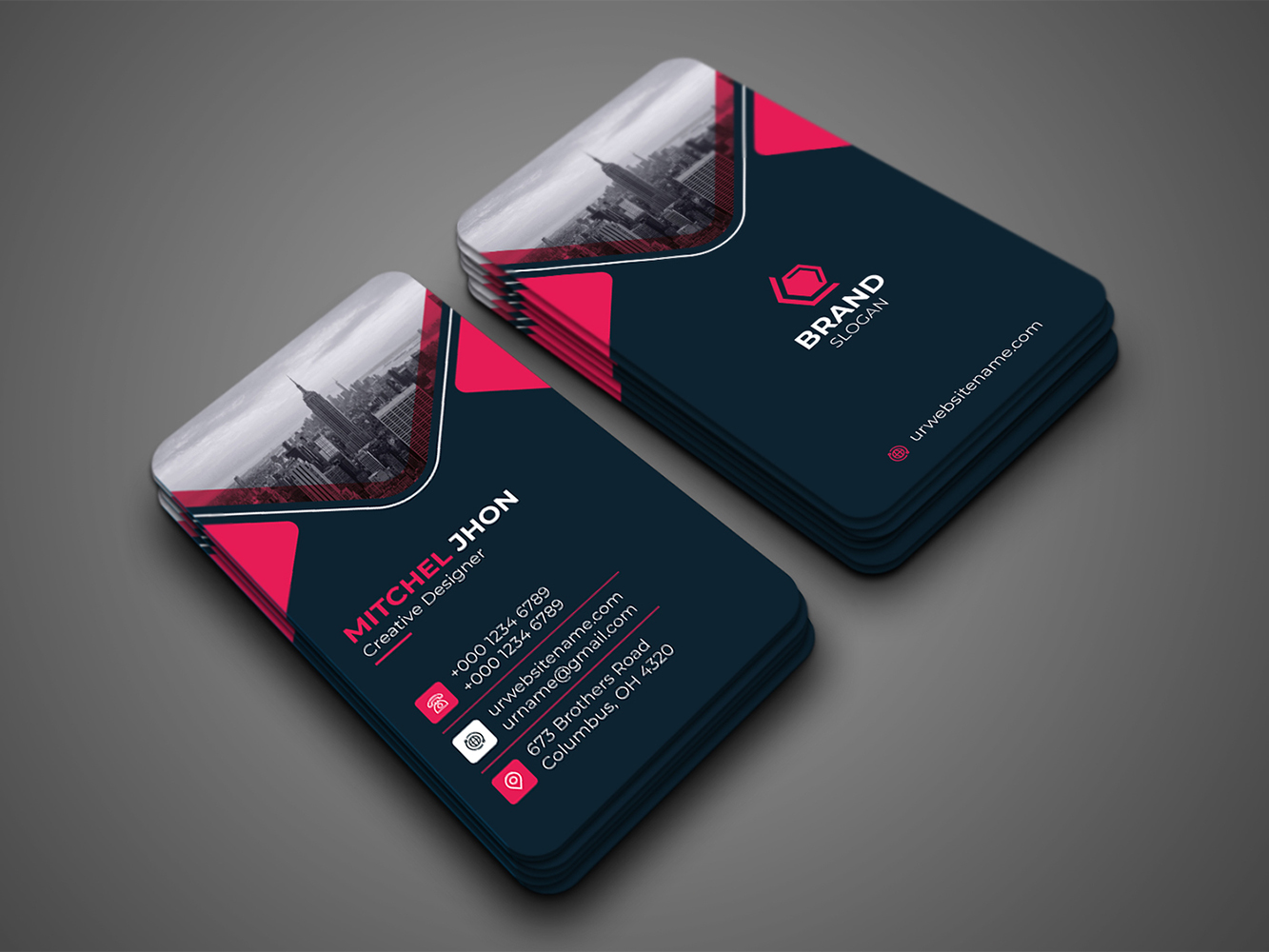 Corporate Business Card 132