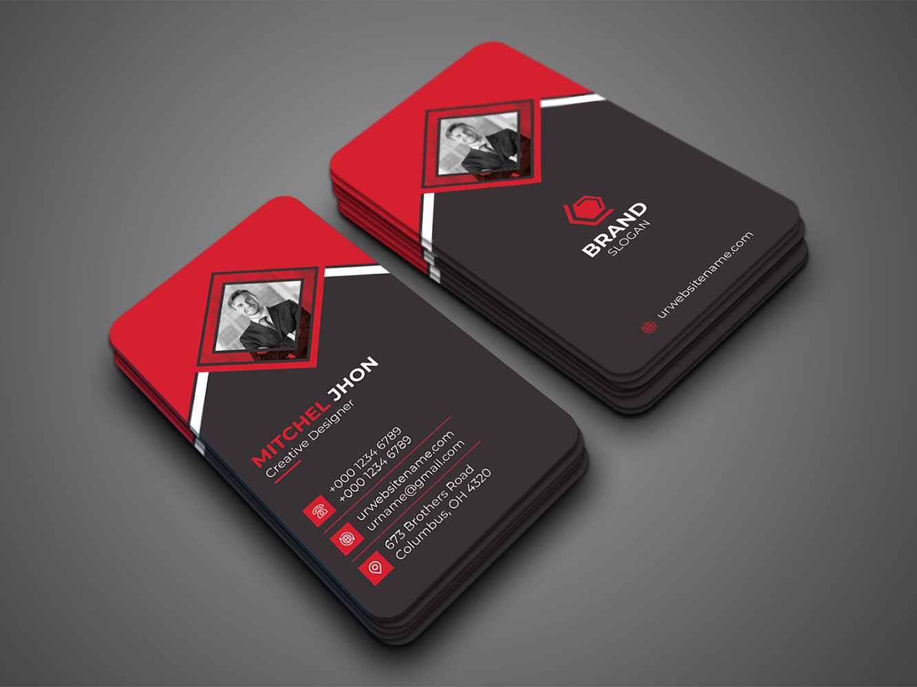 Corporate Business Card 133