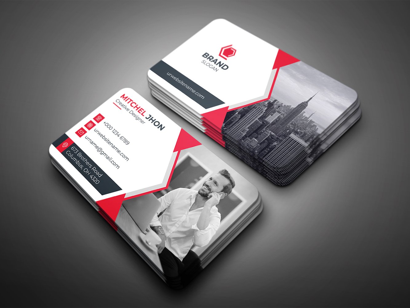 Corporate Business Card 135