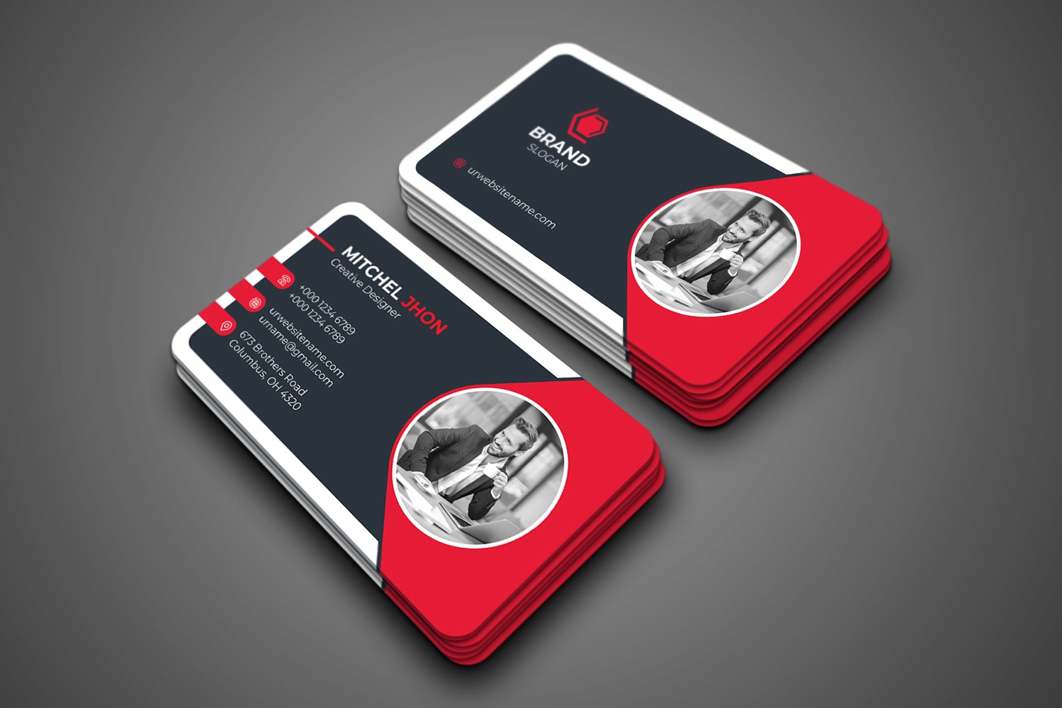 Corporate Business Card 140