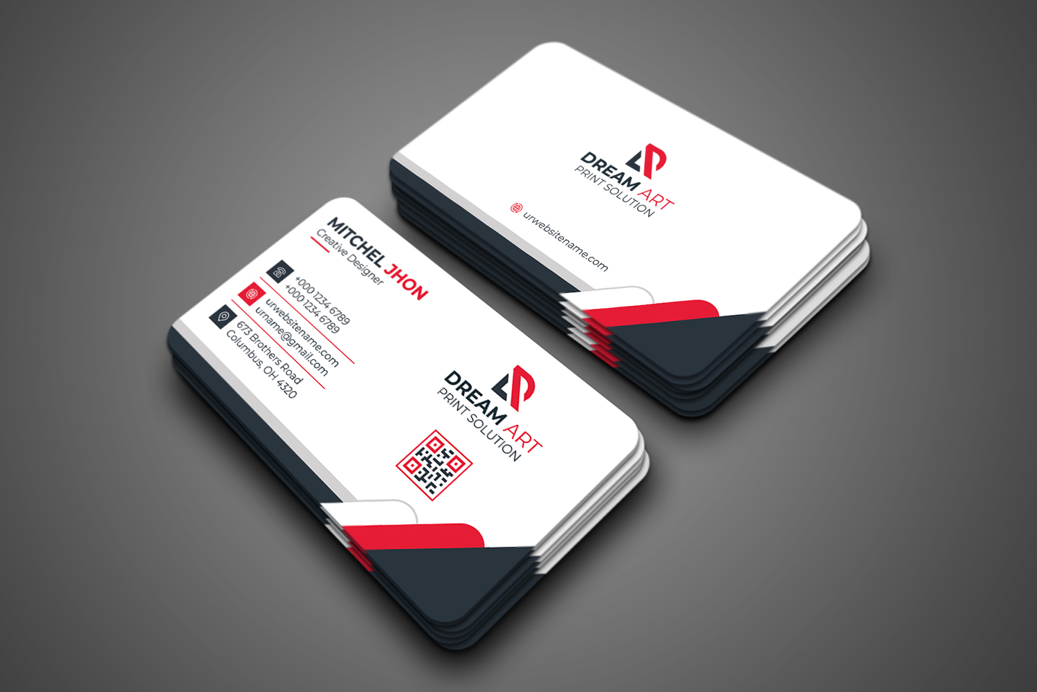 Corporate Business Card 141