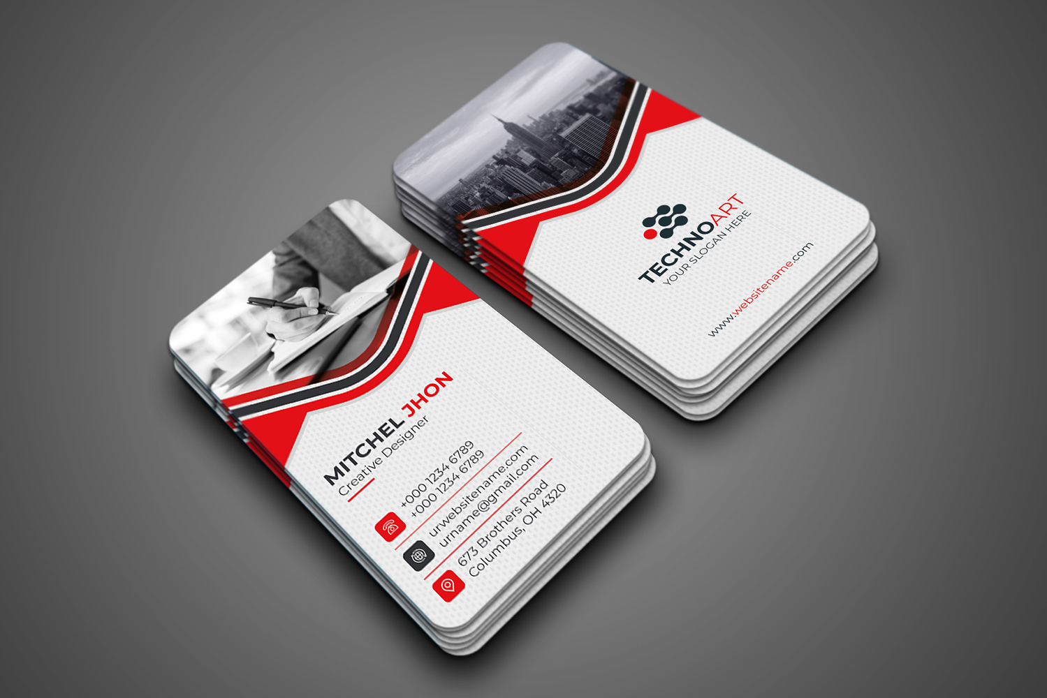 Corporate Business Card 143