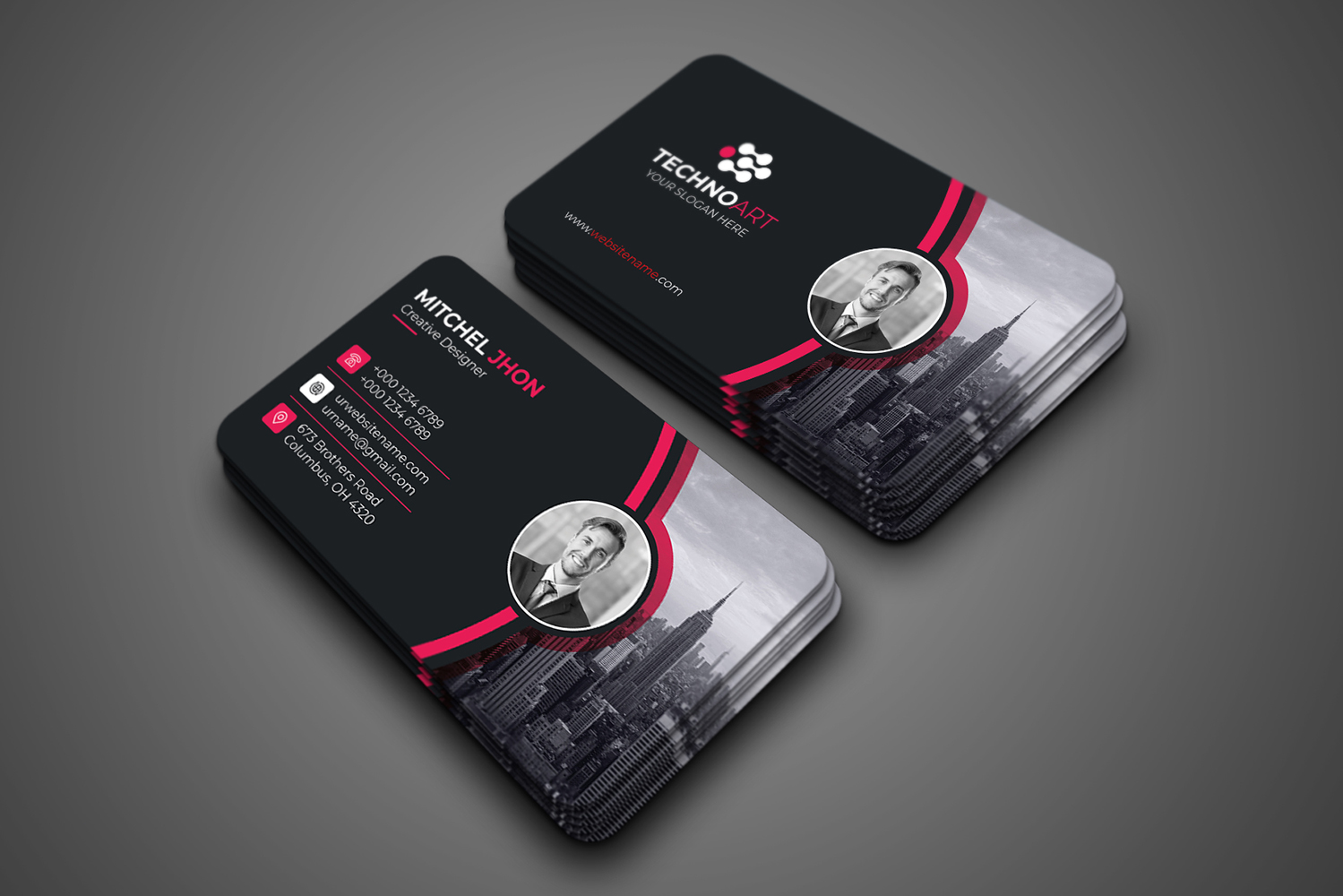 Corporate Business Card 145