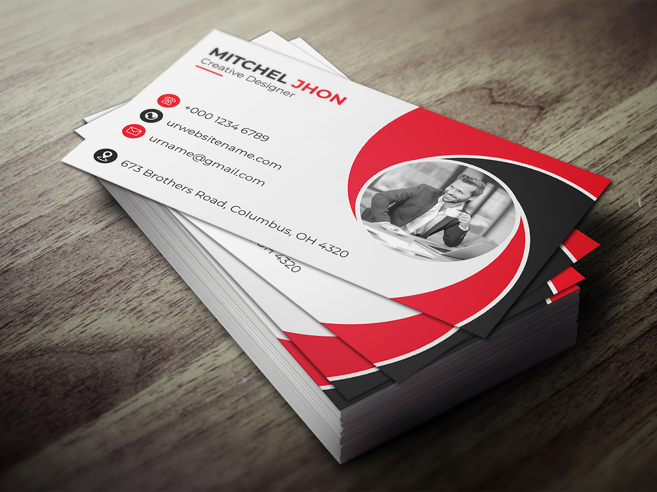 Corporate Business Card 158