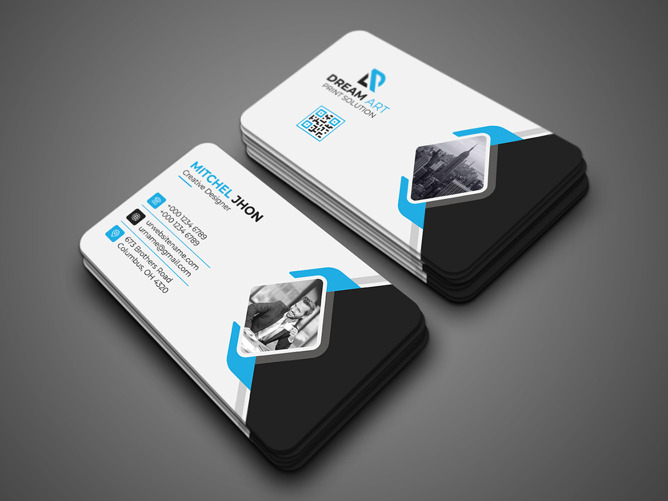 Corporate Business Card 165