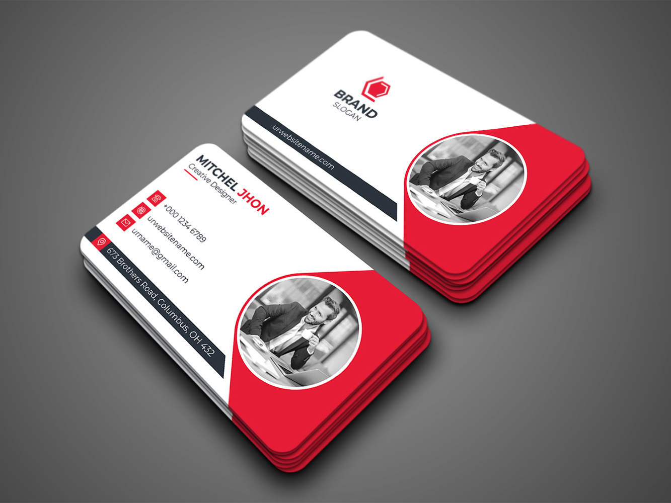 Corporate Business Card 167