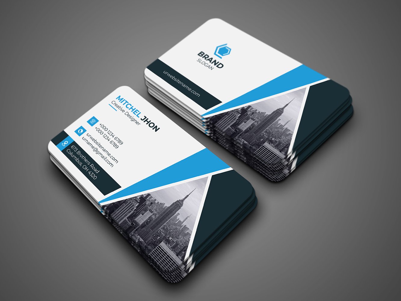 Corporate Business Card 176