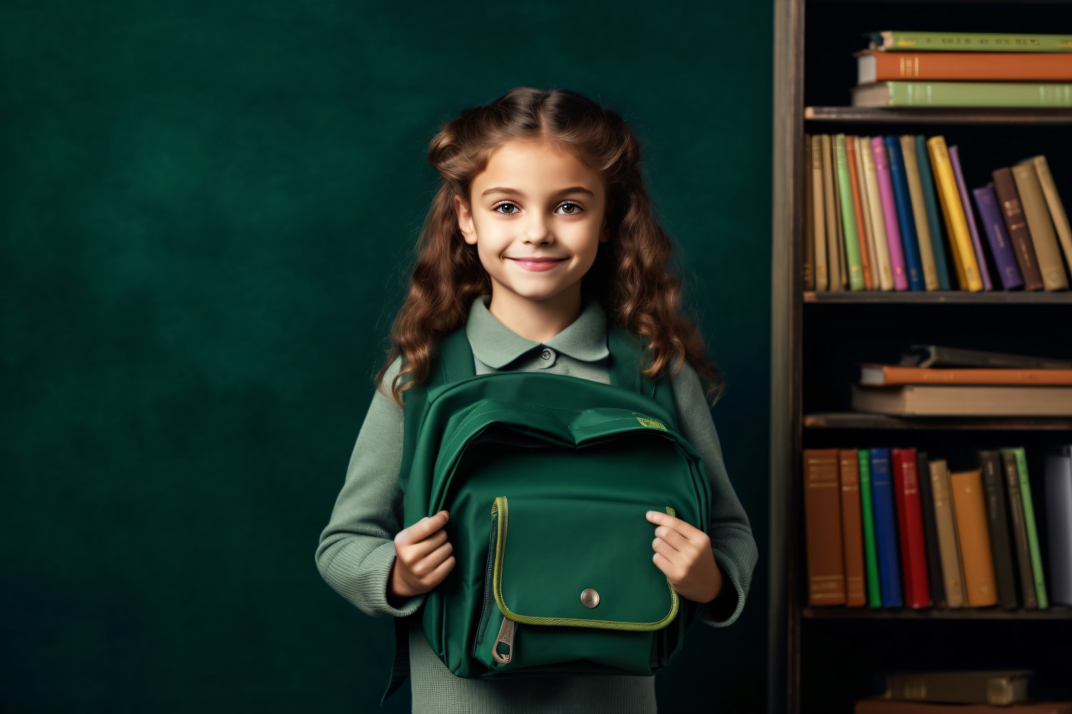 Backpacks and Books Kids Headed for School Fun 279