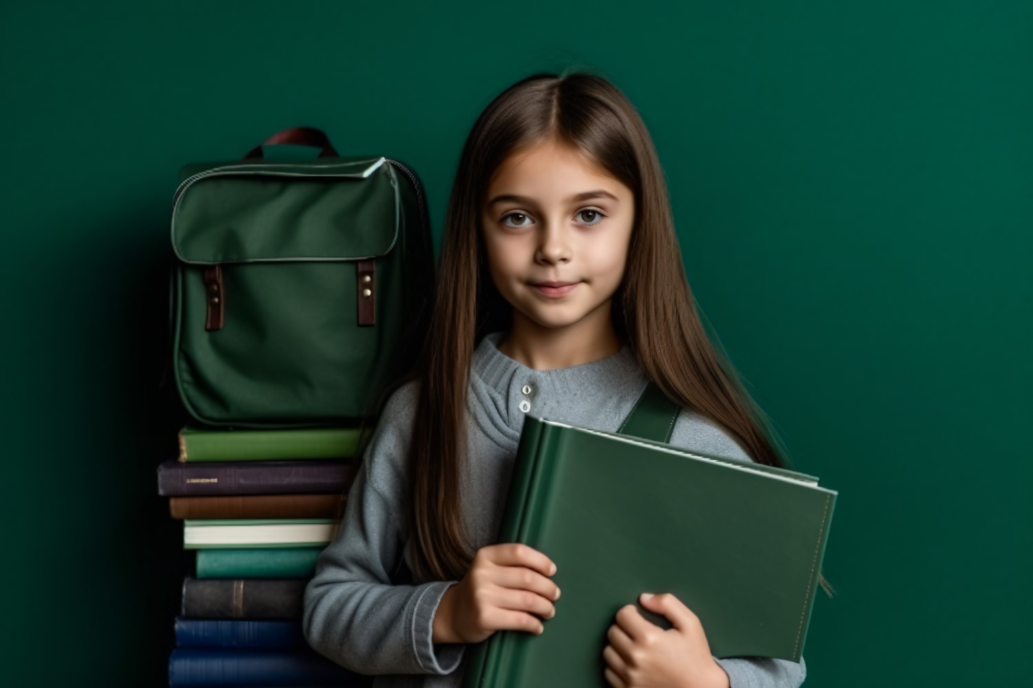 Backpacks and Books Kids Headed for School Fun 280