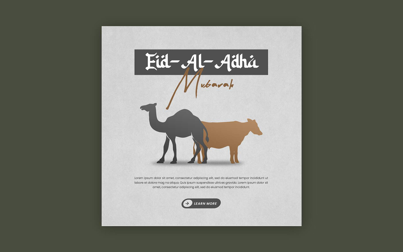 Eid-Al-Adha Instagram Post Template