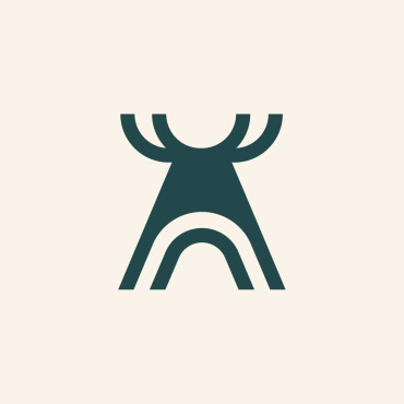 Mammal Reindeer Logo Templates 412491