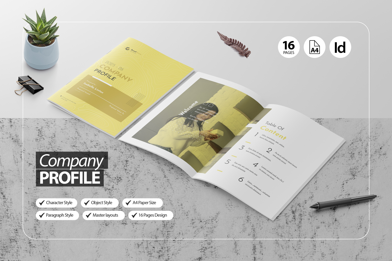 Company Profile Template - 01