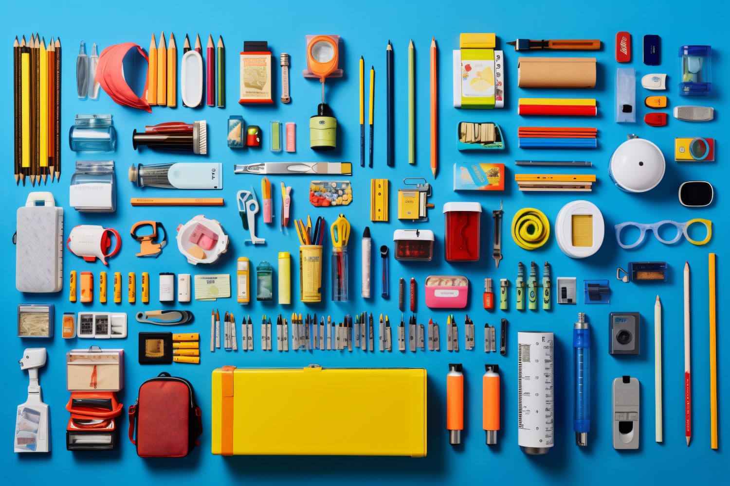 Colourful Chaos School Supplies in Abundance20