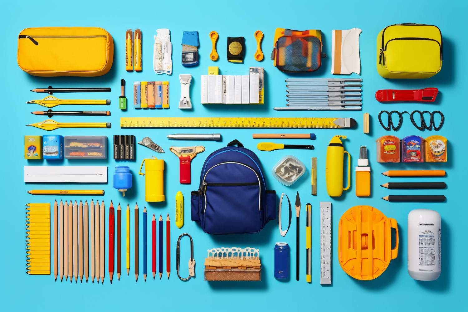 Colourful Chaos School Supplies in Abundance 24