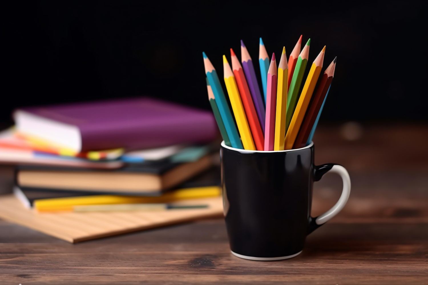 Colourful Pencil School Supplies 114