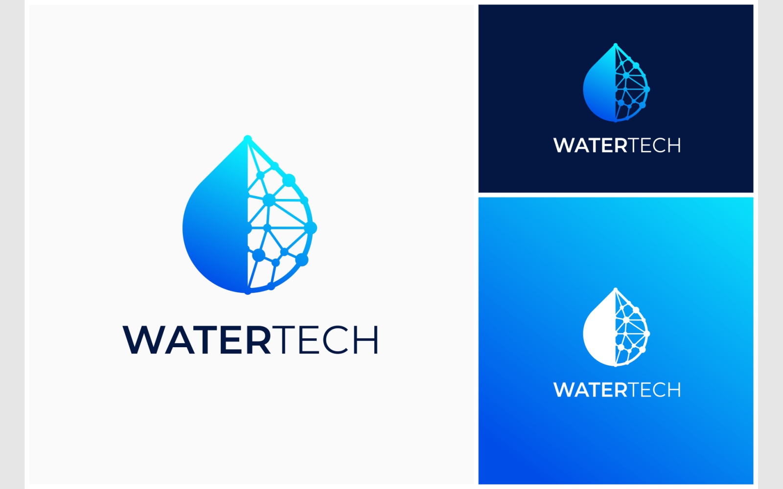 Water Drop Technology Logo