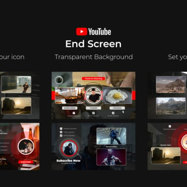 End Screens After Effects Templates 413194