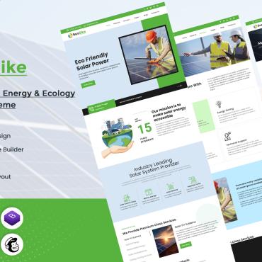 Electricity Energy WordPress Themes 413218