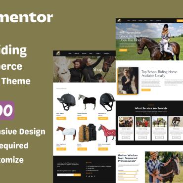 Elementor Horse WordPress Themes 413219
